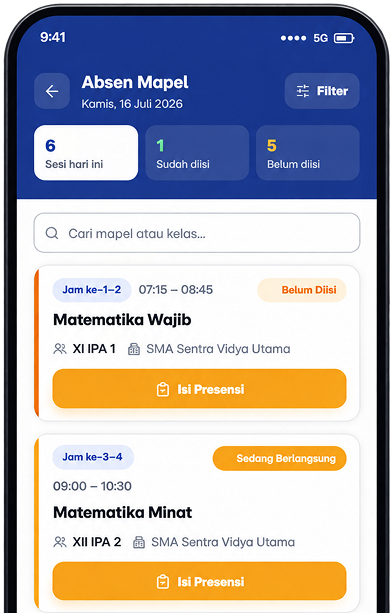 Tampilan PENA Guru